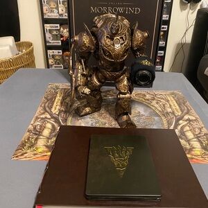 Elder Scrolls Online Morrowind Collector’s Edition Game & Dwarven Colossus